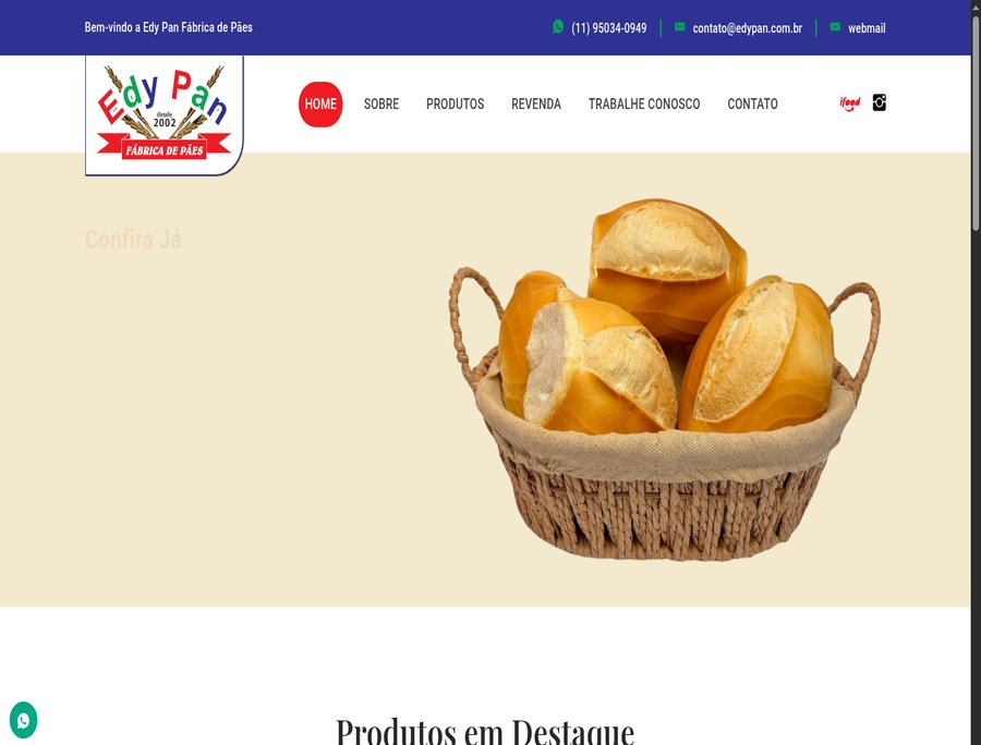 Edy Pan Fábrica de Pães
